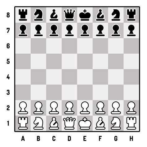 chess starting setup